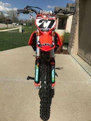 2017 KTM SX SXF 450cc Low Miles