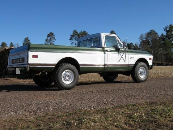 1972 GMC K1500 4x4 Pickup Truck Original Survivor 400