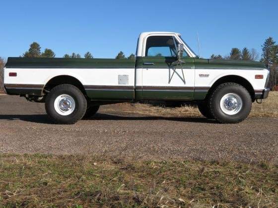 1972 GMC K1500 4x4 Pickup Truck Original Survivor 400