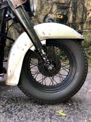 1955 Harley-Davidson FLE Panhead Original Paint Police