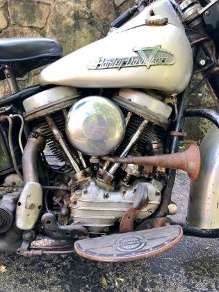 1955 Harley-Davidson FLE Panhead Original Paint Police