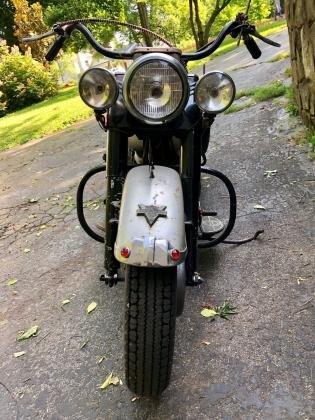 1955 Harley-Davidson FLE Panhead Original Paint Police