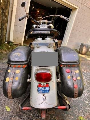 1955 Harley-Davidson FLE Panhead Original Paint Police