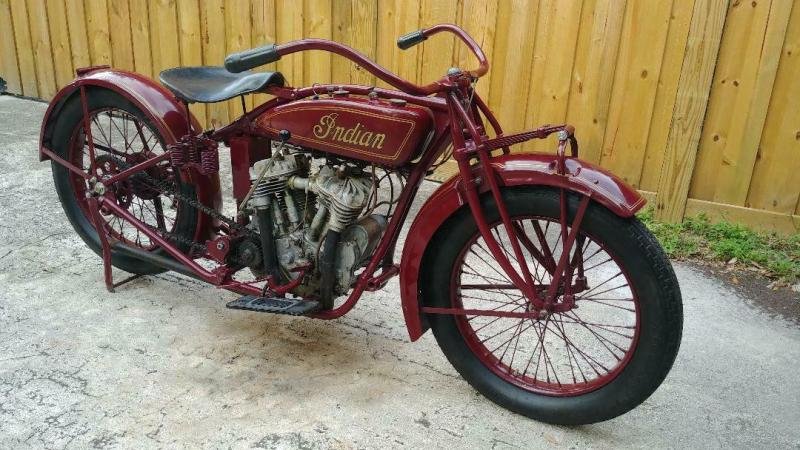 Motorcycles - 1926 Indian CHIEF Original Engine 74 CI