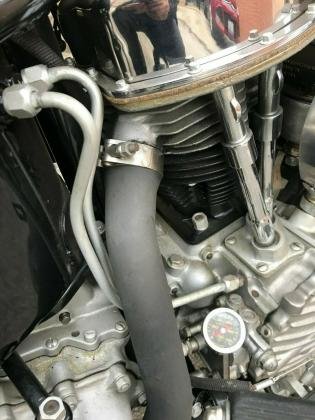 1951 Harley-Davidson Panhead Bobber Original HD Parts!