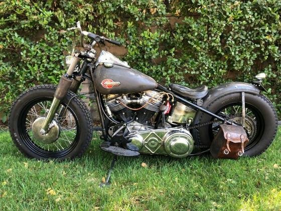 1960 Harley-Davidson FL Panhead All Original