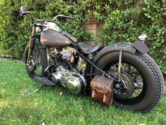 1960 Harley-Davidson FL Panhead All Original