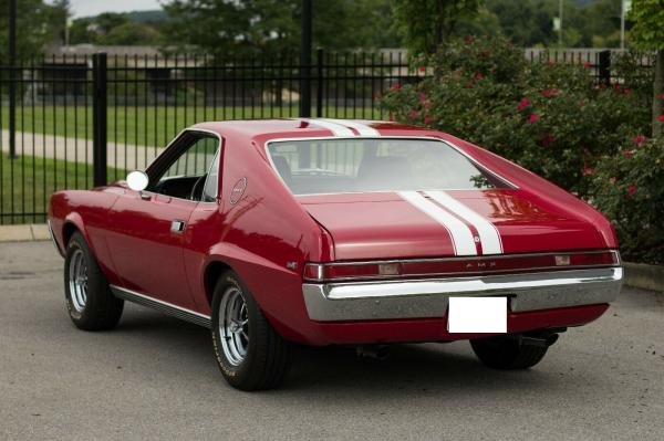 1969 AMC AMX Go Package Automatic 343ci Coupe