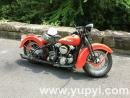 1947 Harley-Davidson FL Knuckle Head Original Red