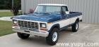 1978 Ford F-250 Ranger 4X4 Truck Automatic 400