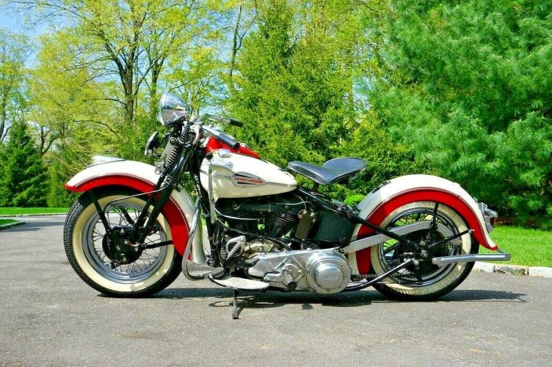 Motorcycles - 1942 Harley-Davidson FL Knucklehead Pre-War ...