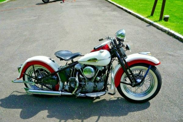 1942 Harley-Davidson FL Knucklehead Pre-War Rare!