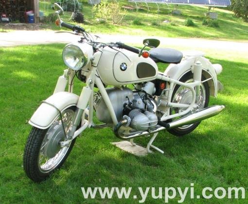 1965 BMW R-Series R69S Dover White Vintage Touring