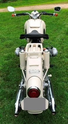 1965 BMW R-Series R69S Dover White Vintage Touring