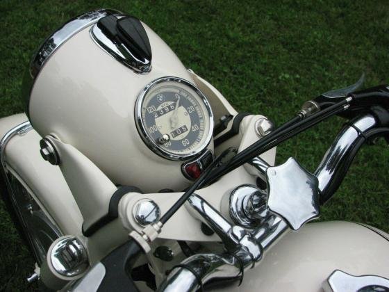 1965 BMW R-Series R69S Dover White Vintage Touring