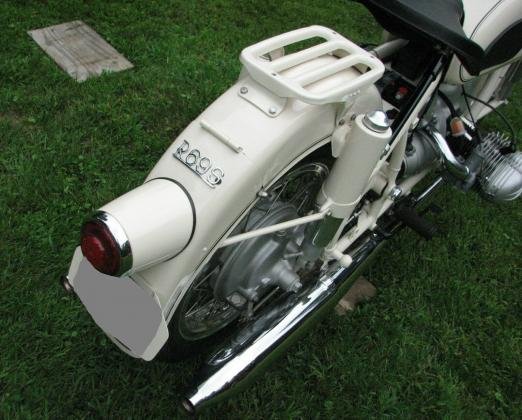 1965 BMW R-Series R69S Dover White Vintage Touring