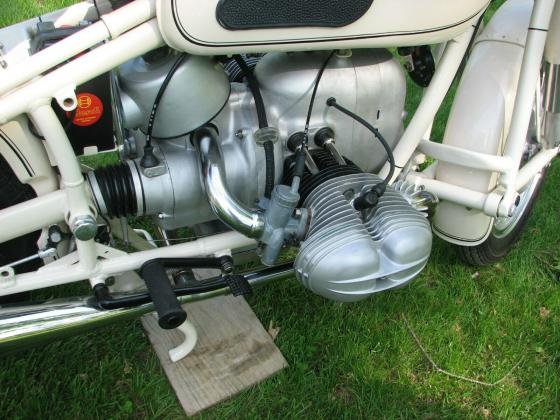 1965 BMW R-Series R69S Dover White Vintage Touring