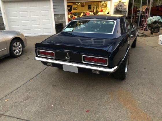 1967 Chevrolet Camaro RS SS 396 Manual