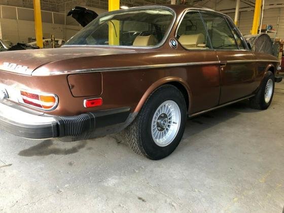 1974 BMW 3.0CS Coupe Manual Perfect Project Car