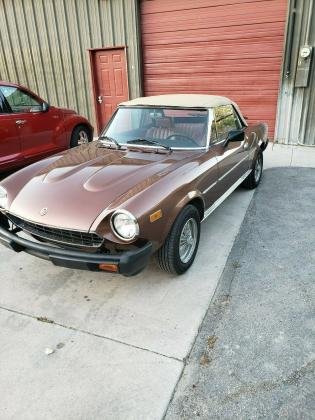 1979 Fiat 124 Spider Convertible Automatic 2.0