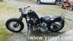 1938 Harley-Davidson EL Knucklehead Bobber Black 1000