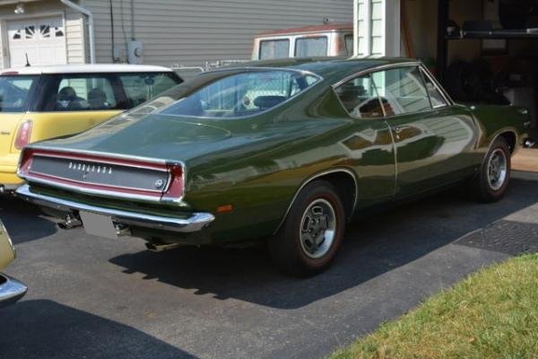 1969 Plymouth Barracuda Formula S Fastback