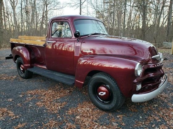 1954 Chevrolet 3600 Pickup Truck Manual No Rust!