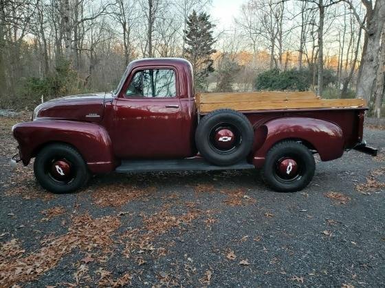 1954 Chevrolet 3600 Pickup Truck Manual No Rust!