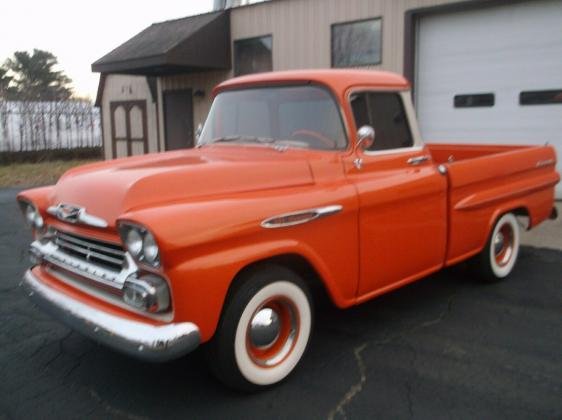 1958 Chevrolet Apache Short Box Pickup Truck 283