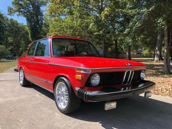 1976 BMW 2002 Coupe Manual 2.0L Verona Red