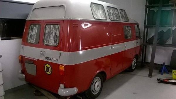 1971 Fiat Oldtimer Bus Van Camper