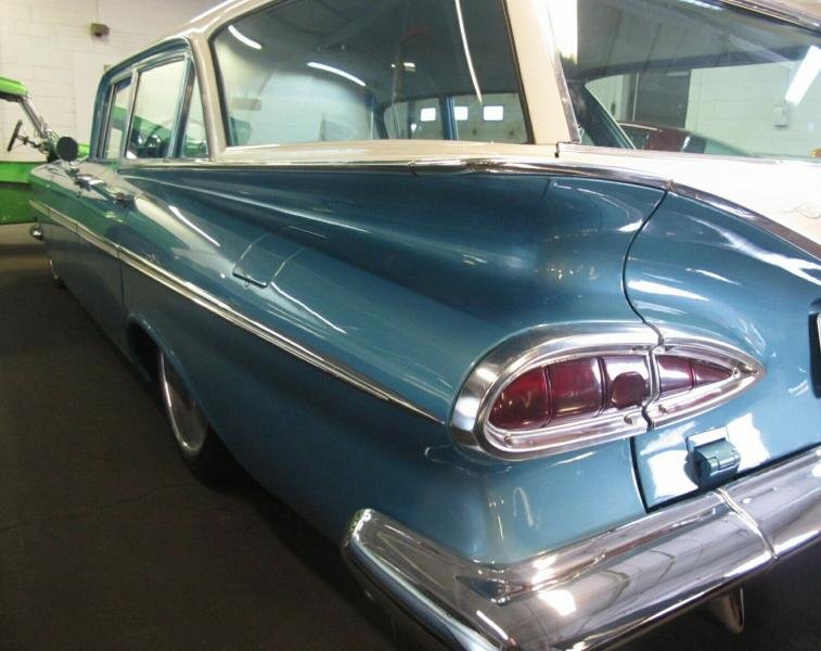 Cars - 1959 Chevrolet Brookwood Wagon Custom Show Car 406 Chevy V8