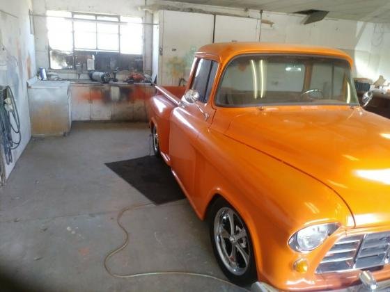 1955 Chevrolet Pickup Truck Short Bed Custom Cab 350