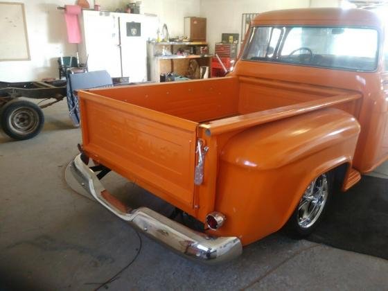 1955 Chevrolet Pickup Truck Short Bed Custom Cab 350