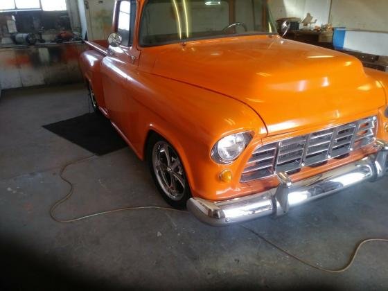 1955 Chevrolet Pickup Truck Short Bed Custom Cab 350