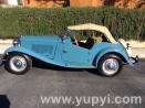 1951 MG T Series TD Convertible Manual 4 Speed