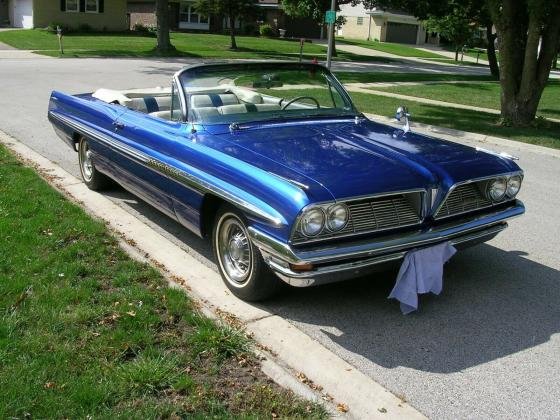 1961 Pontiac Bonneville Convertible Runs Great