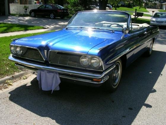 1961 Pontiac Bonneville Convertible Runs Great