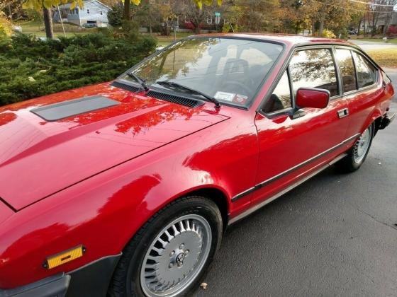 1986 Alfa Romeo GTV6 Hatchback Manual 2.5L With Sunroof