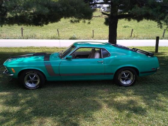 1970 Ford Mustang Boss 4 Speed Fastback