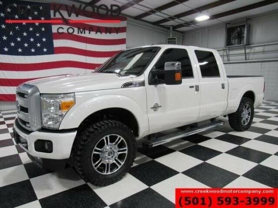 2016 Ford F-250 Platinum 4x4 Diesel White New Tires 20s Nav Roof