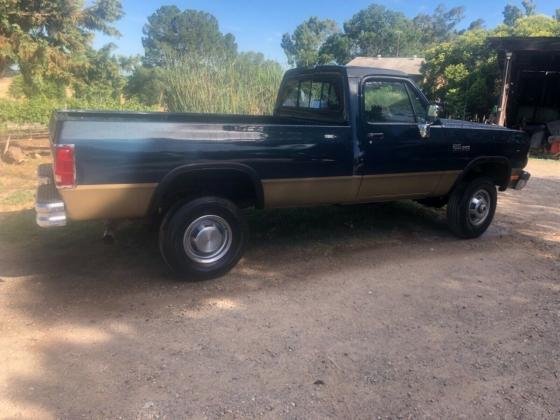 1992 Dodge Power Ram W250 LE 4WD Diesel Truck