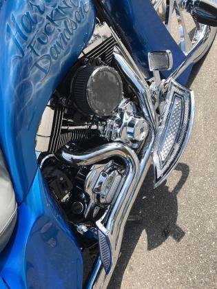 2012 Harley-Davidson Touring Pearl Blue