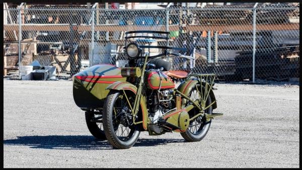 1928 Harley-Davidson JD With Sidecar Restored!