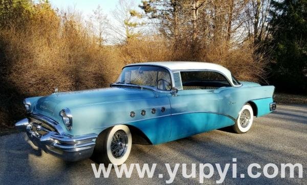 1955 Buick Super Riviera Hardtop Coupe 322 cui Fireball V8