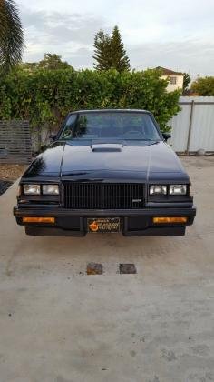 1987 Buick Grand National Black