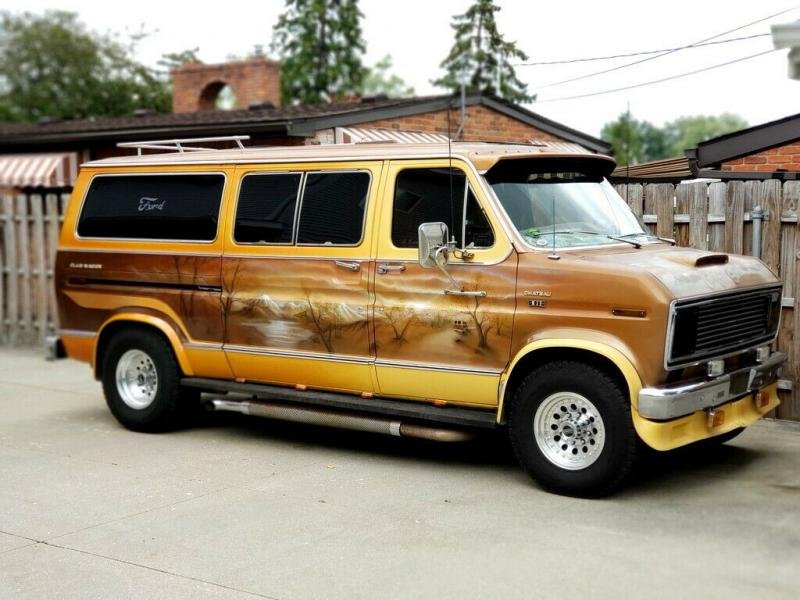 Cars - 1976 Ford E-Series E250 Econoline 3/4 Ton Van