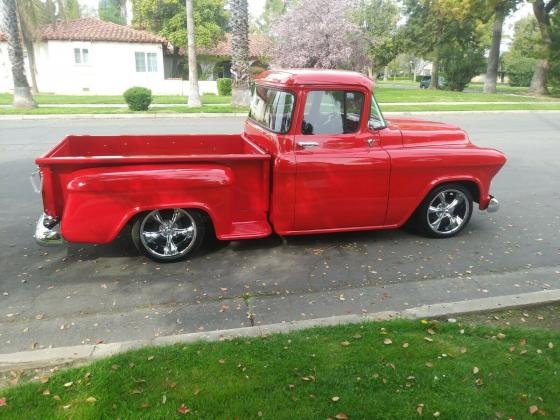 1957 Chevrolet Pickup Truck Custom Cab 350 V-8