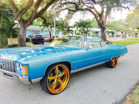 1971 Chevrolet Impala Convertible 400 Automatic