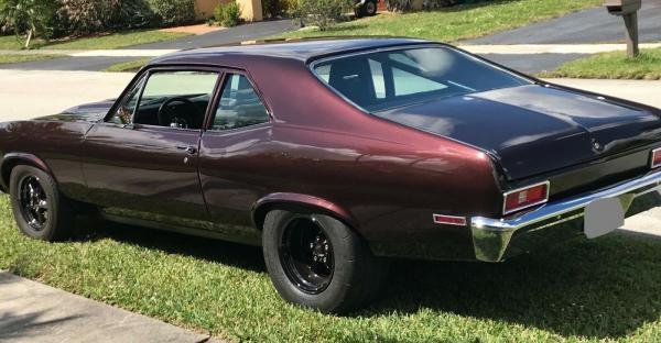 1972 Chevrolet Nova Coupe Automatic 496 BBC